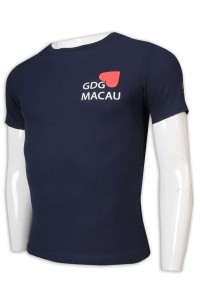T998 produces men's t-shirts with black printing and macau T-shirt manufacturer of golden dragon group